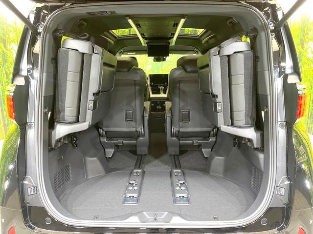 アルファード Z 禁煙車 ムーンルーフ 14型ナビ付DA パノラミックビューモニター フリップダウン デジタルミラー シートベンチレーション BSM セーフティセンス 両側電動スライドドア レーダークルーズ(45枚目)