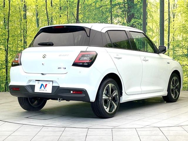 スイフト ハイブリッドMZ 登録済未使用車 純正9型ナビ 全方位モニター セーフティサポート BSM パドルシフト アダプティブクルーズ シートヒーター コーナーセンサー LEDヘッドライト LEDフォグライト(17枚目)