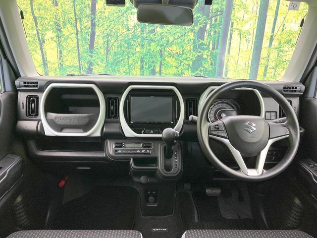 ハスラー ハイブリッドG 禁煙車 純正8型ナビ セーフティサポート シートヒーター ETC スマートキー コーナーセンサー オートエアコン オートライト ドラレコ Bluetooth(2枚目)