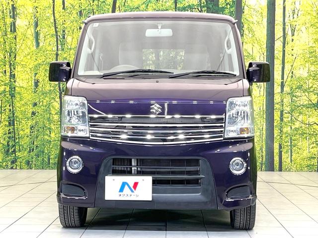 エブリイワゴン PZターボ 禁煙車 電動スライドドア オーディオ HIDヘッドライト オートエアコン 電動格納ミラー 純正14インチアルミ(14枚目)