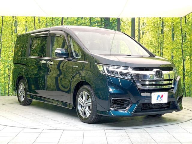 ステップワゴンスパーダ スパーダハイブリッド　Ｇ　ホンダセンシング　禁煙車　純正９型ナビ　バックカメラ　フリップダウン　両側電動スライドドア　アダプティブクルーズ　コーナーセンサー　オートエアコン　ＬＥＤヘッドライト　ＬＥＤフォグライト　スマートキー（17枚目）