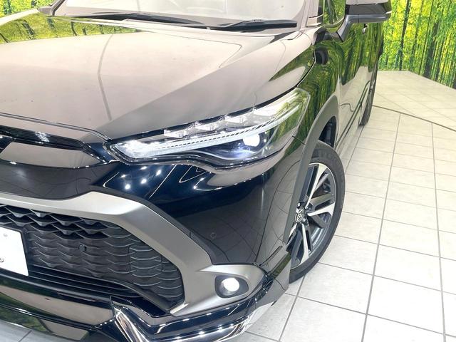 カローラクロス ハイブリッド Z バックカメラ 衝突被害軽減システム レーダークルーズ 禁煙車 ハーフレザーシート パワーシート コーナーセンサー スマートキー LEDヘッド ビルトインETC オートハイビーム オートライト(12枚目)