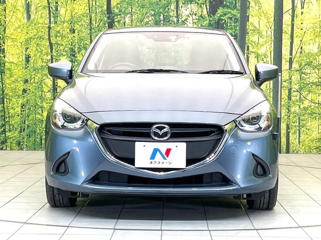 デミオ 13S 禁煙車 4WD 純正ナビ バックモニター スマートブレーキ ドラレコ ETC シートヒーター LEDヘッド オートライト オートエアコン 電動格納ミラー CD/DVD/地デジ シートリフター(14枚目)