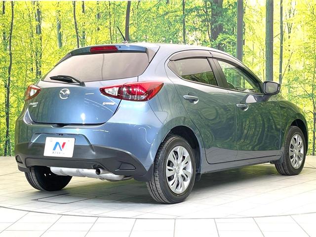 デミオ 13S 禁煙車 4WD 純正ナビ バックモニター スマートブレーキ ドラレコ ETC シートヒーター LEDヘッド オートライト オートエアコン 電動格納ミラー CD/DVD/地デジ シートリフター(17枚目)