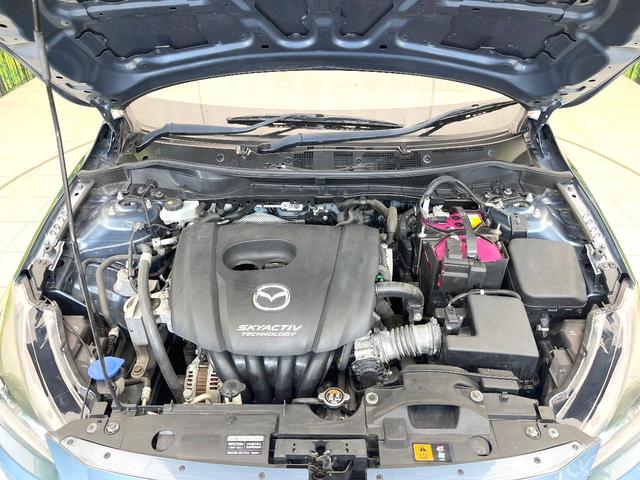 デミオ 13S 禁煙車 4WD 純正ナビ バックモニター スマートブレーキ ドラレコ ETC シートヒーター LEDヘッド オートライト オートエアコン 電動格納ミラー CD/DVD/地デジ シートリフター(18枚目)