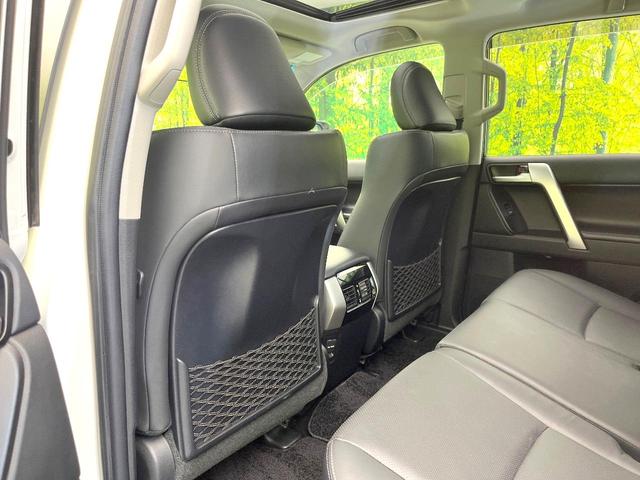 ランドクルーザープラド TX Lパッケージ マットブラックエディション 禁煙車 純正9型ナビ サンルーフ セーフティセンス レーダークルーズ シートヒーター ベンチレーション ブラック内装 パワーシート ブラックルーフレール LEDヘッド オートライト ETC(33枚目)