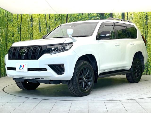 ランドクルーザープラド TX Lパッケージ マットブラックエディション 禁煙車 純正9型ナビ サンルーフ セーフティセンス レーダークルーズ シートヒーター ベンチレーション ブラック内装 パワーシート ブラックルーフレール LEDヘッド オートライト ETC(59枚目)