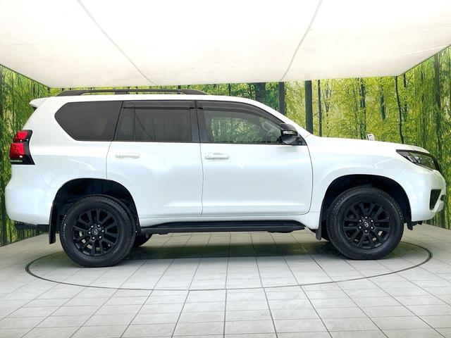 ランドクルーザープラド TX Lパッケージ マットブラックエディション 禁煙車 純正9型ナビ サンルーフ セーフティセンス レーダークルーズ シートヒーター ベンチレーション ブラック内装 パワーシート ブラックルーフレール LEDヘッド オートライト ETC(60枚目)