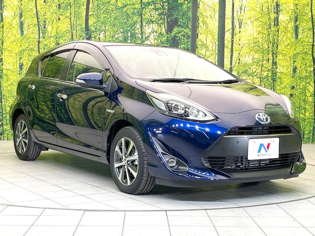 アクア Sスタイルブラック 禁煙車 純正9型ナビ バックモニター セーフティセンス ドラレコ ETC オートエアコン スマートキー LEDヘッド オートライト シートリフター バニティミラー 電動格納ミラー フォグライト(16枚目)