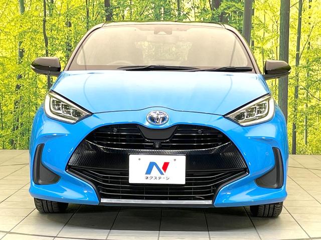 ヤリス ハイブリッドZ 禁煙車 純正8型ディスプレイ ナビキット 全方位モニター セーフティセンス レーダークルーズ BSM ブラックルーフ ドラレコ ETC ヘッドアップディスプレイ シートヒーター LEDヘッド(14枚目)