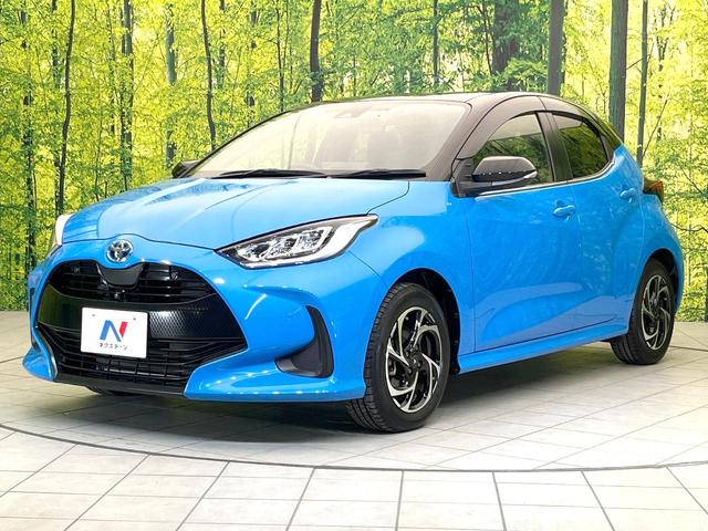 ヤリス ハイブリッドZ 禁煙車 純正8型ディスプレイ ナビキット 全方位モニター セーフティセンス レーダークルーズ BSM ブラックルーフ ドラレコ ETC ヘッドアップディスプレイ シートヒーター LEDヘッド(70枚目)