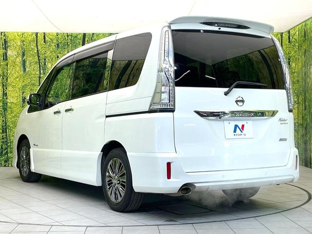 セレナ ライダー S-ハイブリッド 禁煙車 純正ナビ 全方位モニター エマブレ 両側パワスラ クルコン ETC オートエアコン オートライト LEDヘッド リアオートエアコン スマートキー 専用16インチAW シートリフター(65枚目)