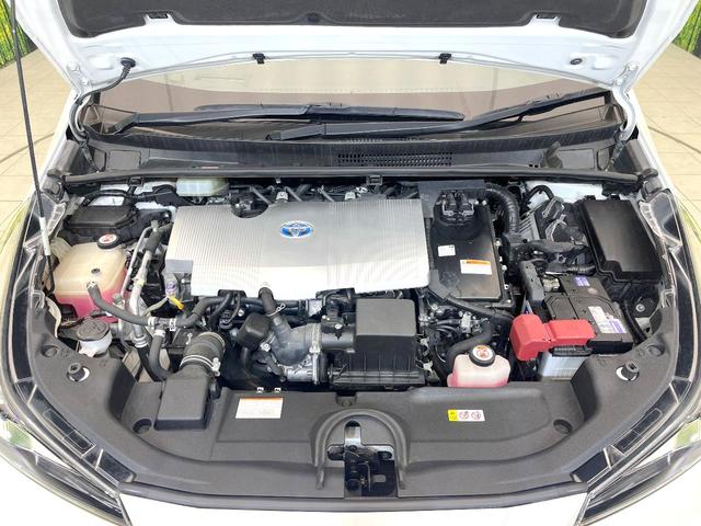 プリウス Ａツーリングセレクション　禁煙車　純正９型ナビ　バックモニター　セーフティセンス　レーダークルーズ　ＢＳＭ　シートヒーター　ヘッドアップディスプレイ　ＥＴＣ　ドラレコ　オートエアコン　ＬＥＤヘッド　オートライト　スマートキー（18枚目）