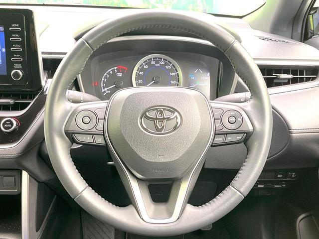 カローラクロス ハイブリッド　Ｇ　禁煙車　純正ディスプレイ　バックモニター　セーフティセンス　レーダークルーズ　ＥＴＣ　Ｂｌｕｅｔｏｏｔｈ　ＬＥＤヘッド　オートライト　スマートキー　オートエアコン　シートリフター　バニティミラー（11枚目）