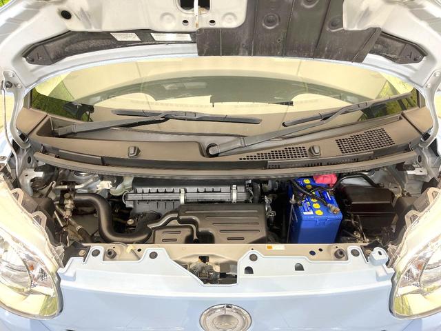 ムーヴキャンバス Ｘリミテッドメイクアップ　ＳＡＩＩＩ　禁煙車　純正ナビ　バックモニター　スマートアシスト　両側パワスラ　ＥＴＣ　オートエアコン　ドラレコ　オートライト　アイドリングストップ　電動格納ミラー　シートアンダーボックス　フォグ（18枚目）