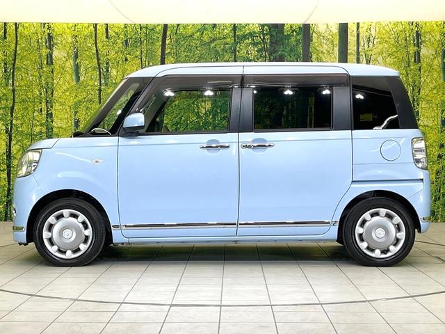 ムーヴキャンバス Ｘリミテッドメイクアップ　ＳＡＩＩＩ　禁煙車　純正ナビ　バックモニター　スマートアシスト　両側パワスラ　ＥＴＣ　オートエアコン　ドラレコ　オートライト　アイドリングストップ　電動格納ミラー　シートアンダーボックス　フォグ（58枚目）