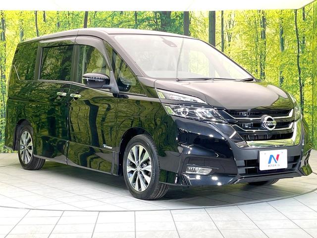 セレナ ハイウェイスター　純正９型ナビ　バックモニター　エマージェンシーブレーキ　クルコン　両側パワスラ　グレージュ内装　ＥＴＣ　リアオートエアコン　オートエアコン　オートライト　スマートキー　アイドリングストップ（16枚目）