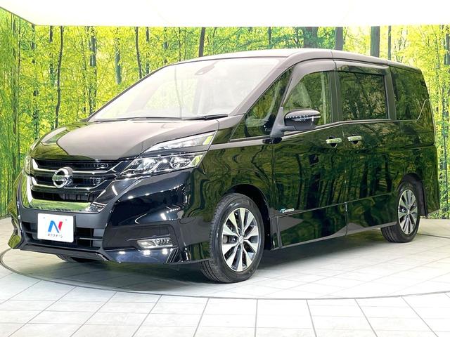 セレナ ハイウェイスター　純正９型ナビ　バックモニター　エマージェンシーブレーキ　クルコン　両側パワスラ　グレージュ内装　ＥＴＣ　リアオートエアコン　オートエアコン　オートライト　スマートキー　アイドリングストップ（55枚目）