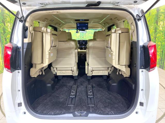アルファード ２．５Ｇ　禁煙車　純正１０型ナビ　パノラミックビューモニター　ＪＢＬサウンド　フリップダウン　デジタルミラー　ＢＳＭ　両側電動スライドドア　シートベンチレーション　レーダークルーズ　パワーバックドアドア（45枚目）