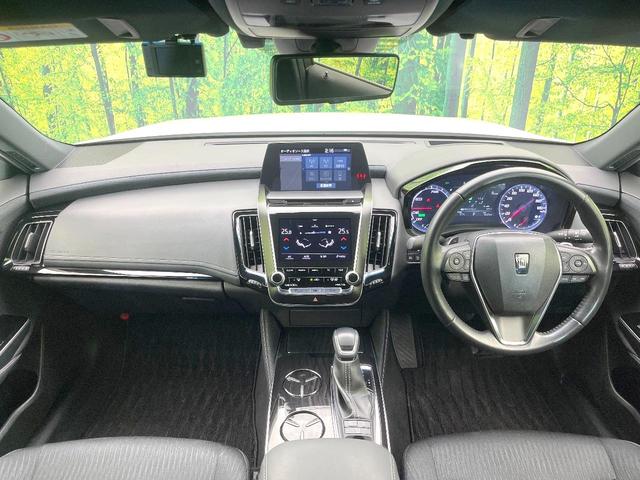 クラウンハイブリッド G メーカーナビ パノラミックビューモニター デジタルミラー セーフティセンス レーダークルーズ BSM ヘッドアップディスプレイ パドルシフト ETC LEDヘッドライト オートマチックハイビーム(2枚目)