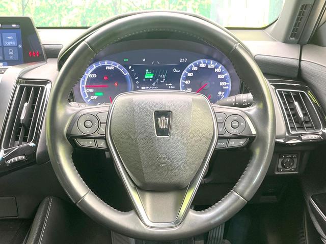 クラウンハイブリッド G メーカーナビ パノラミックビューモニター デジタルミラー セーフティセンス レーダークルーズ BSM ヘッドアップディスプレイ パドルシフト ETC LEDヘッドライト オートマチックハイビーム(11枚目)