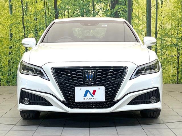 クラウンハイブリッド G メーカーナビ パノラミックビューモニター デジタルミラー セーフティセンス レーダークルーズ BSM ヘッドアップディスプレイ パドルシフト ETC LEDヘッドライト オートマチックハイビーム(14枚目)