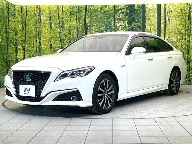 クラウンハイブリッド G メーカーナビ パノラミックビューモニター デジタルミラー セーフティセンス レーダークルーズ BSM ヘッドアップディスプレイ パドルシフト ETC LEDヘッドライト オートマチックハイビーム(68枚目)