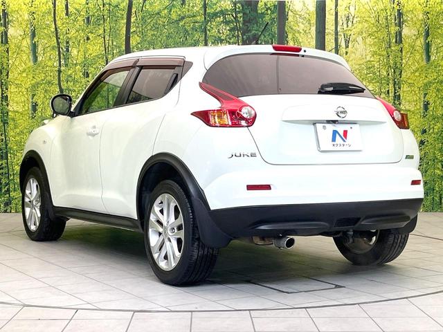 ジューク １５ＲＸ　タイプＶ　純正ナビ　バックカメラ　禁煙車　スマートキー　ＥＴＣ　ドラレコ　ＨＩＤヘッドライト　オートエアコン　オートライト　１７インチＡＷ　ＣＤ／ＤＶＤ再生　Ｂｌｕｅｔｏｏｔｈ再生（54枚目）