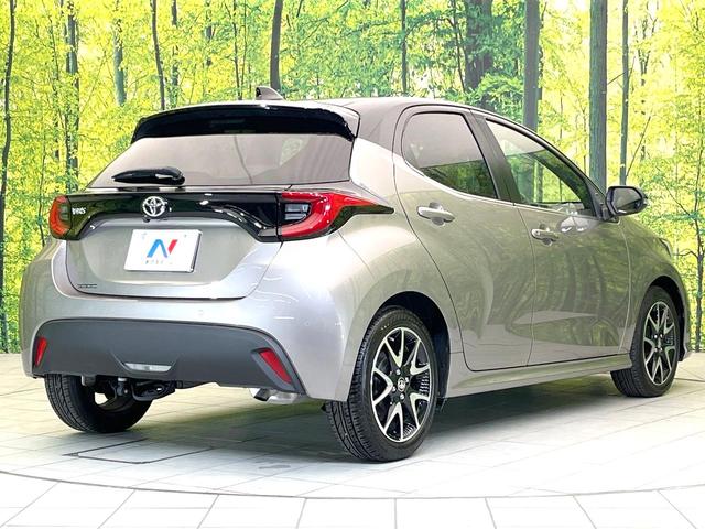 ヤリス Z 禁煙車 純正8型ディスプレイ バックモニター セーフティセンス レーダークルーズ シートヒーター ドラレコ ETC クリアランスソナー 16インチAW オートエアコン スマートキー LEDヘッド(17枚目)
