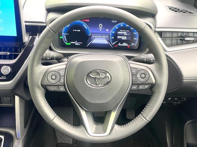 カローラクロス ハイブリッド Z 禁煙車 純正10.5型ナビ バックモニター セーフティセンス レーダークルーズ パワーバックドア シートヒーター オートエアコン LEDヘッド フォグ オートライト スマートキー ETC ドラレコ(11枚目)