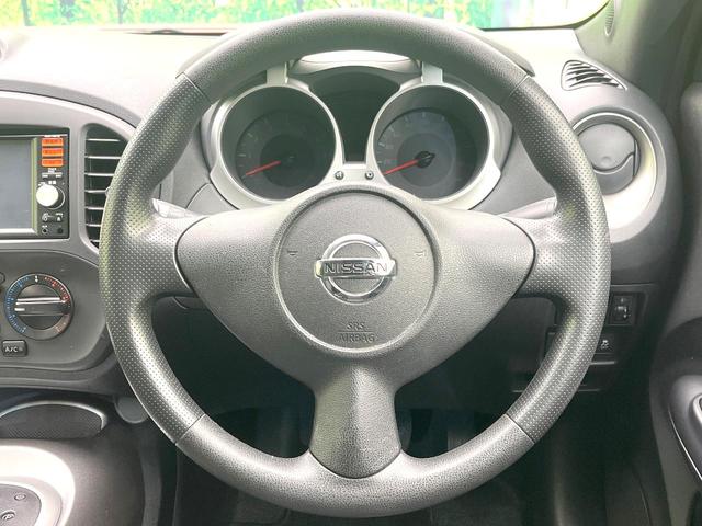 ジューク 15RS 禁煙車 純正ナビ ETC Bluetooth CD再生 フルセグ プライバシーガラス 盗難防止装置 アイドリングストップ 横滑防止装置 トラクションコントロール(9枚目)