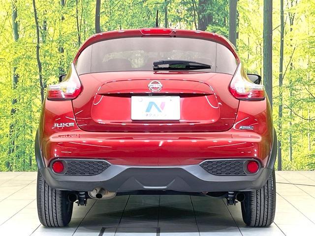 ジューク 15RS 禁煙車 純正ナビ ETC Bluetooth CD再生 フルセグ プライバシーガラス 盗難防止装置 アイドリングストップ 横滑防止装置 トラクションコントロール(13枚目)