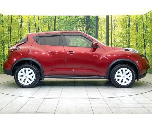 ジューク 15RS 禁煙車 純正ナビ ETC Bluetooth CD再生 フルセグ プライバシーガラス 盗難防止装置 アイドリングストップ 横滑防止装置 トラクションコントロール(25枚目)