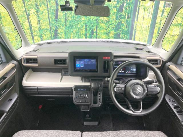 スペーシア ハイブリッドG 禁煙車 SDナビ セーフティサポート バックカメラ ETC Bluetooth スマートキー LEDヘッドライト 両側スライドドア 誤発進抑制装置 ステアリングスイッチ オートエアコン オートライト(2枚目)