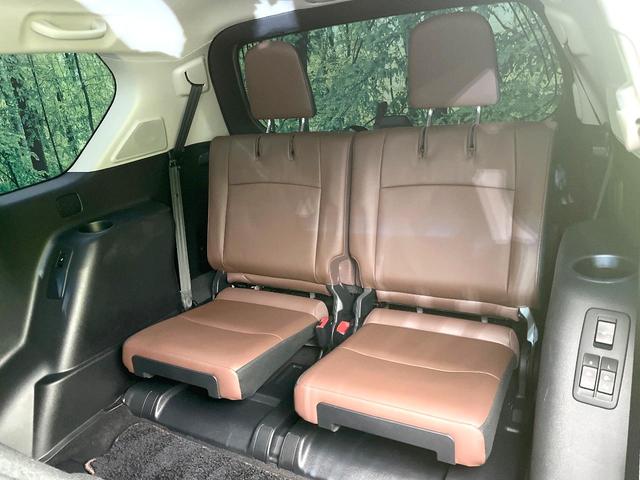 ランドクルーザープラド TX Lパッケージ・G-フロンティア 禁煙車 メーカーナビ フロント・サイド・バックカメラ クルコン パワーシート 赤茶レザーシート 3列シート ETC LEDヘッド ヘッドライトウォッシャー オートライト オートエアコン スマートキー(32枚目)