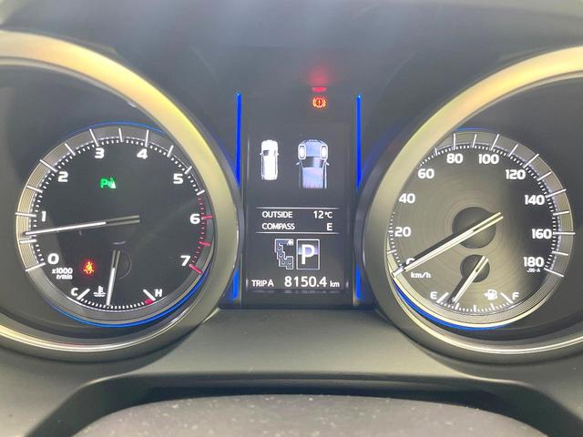 ランドクルーザープラド TX Lパッケージ・G-フロンティア 禁煙車 メーカーナビ フロント・サイド・バックカメラ クルコン パワーシート 赤茶レザーシート 3列シート ETC LEDヘッド ヘッドライトウォッシャー オートライト オートエアコン スマートキー(49枚目)