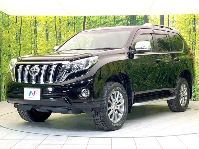 ランドクルーザープラド TX Lパッケージ・G-フロンティア 禁煙車 メーカーナビ フロント・サイド・バックカメラ クルコン パワーシート 赤茶レザーシート 3列シート ETC LEDヘッド ヘッドライトウォッシャー オートライト オートエアコン スマートキー(58枚目)