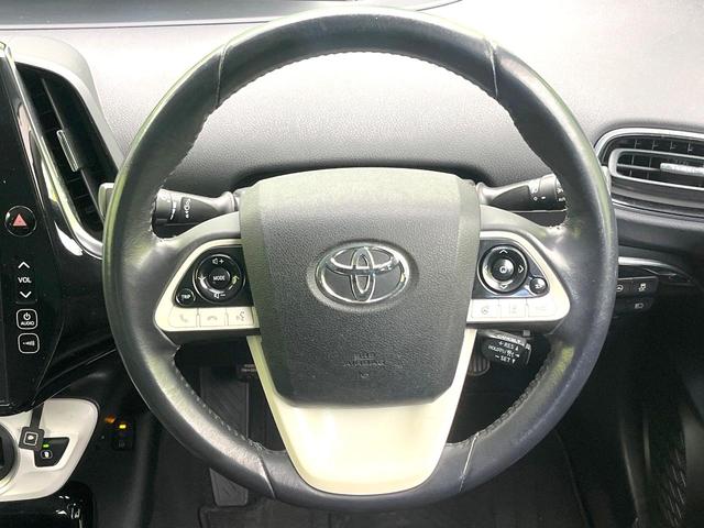 プリウスPHV A 禁煙車 純正11.6型ナビ バックモニター セーフティセンス レーダークルーズ BSM クリアランスソナー ETC スマートキー LEDヘッド オートライト シートヒーター オートエアコン(11枚目)