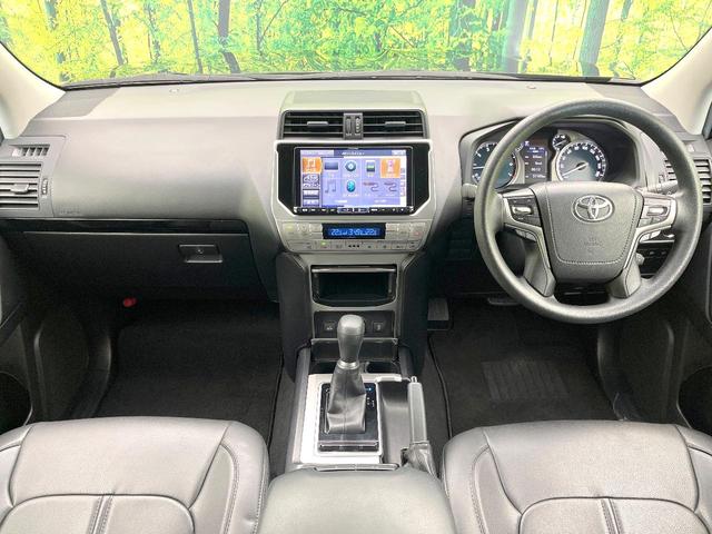 ランドクルーザープラド ＴＸ　禁煙車　ＢＩＧ－Ｘ９型ナビ　サイド・バックカメラ　レーダークルーズ　ＥＴＣ　Ｂｌｕｅｔｏｏｔｈ　フルセグ　ＬＥＤヘッド　ルーフレール　ＥＴＣ　オートハイビーム　車線逸脱警報　オートライト（2枚目）