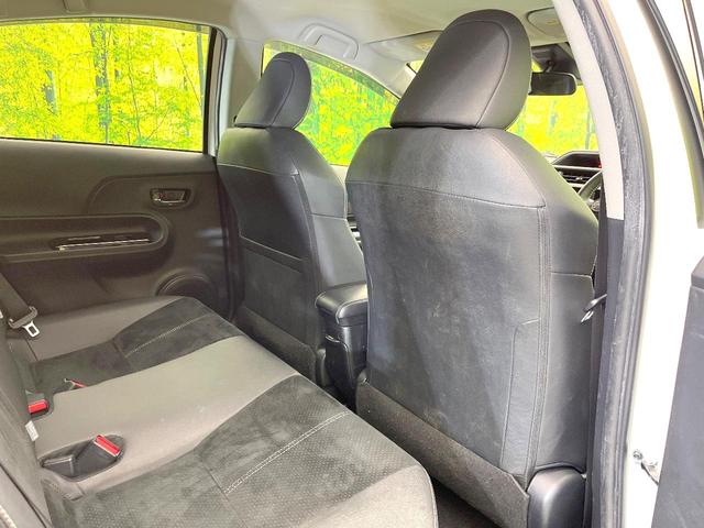 アクア Ｇ　Ｇ’ｓ　純正ＳＤナビ　バックカメラ　衝突被害軽減システム　禁煙車　ハーフレザーシート　ドラレコ　スマートキー　ＬＥＤヘッド　ビルトインＥＴＣ　クルコン　純正１７インチアルミ　オートハイビーム　オートライト（44枚目）