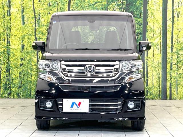 N-BOXカスタム G・Lパッケージ 禁煙車 純正ナビ バックモニター シティブレーキ 両側パワスラ HIDヘッド フォグ オートライト スマートキー ステアリングスイッチ 電動格納ミラー Bluetooth シートリフター(14枚目)