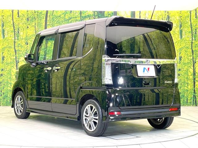 N-BOXカスタム G・Lパッケージ 禁煙車 純正ナビ バックモニター シティブレーキ 両側パワスラ HIDヘッド フォグ オートライト スマートキー ステアリングスイッチ 電動格納ミラー Bluetooth シートリフター(56枚目)