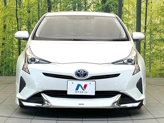 プリウス Ｓ　禁煙車　純正ナビ　バックモニター　モデリスタエアロ　オートエアコン　ＥＴＣ　ＬＥＤヘッド　オートライト　ドラレコ　シートリフター　純正１７インチＡＷ　シートリフター　電動格納ミラー　バニティミラー（14枚目）