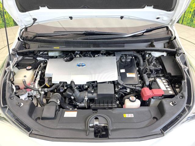 プリウス Ｓ　禁煙車　純正ナビ　バックモニター　モデリスタエアロ　オートエアコン　ＥＴＣ　ＬＥＤヘッド　オートライト　ドラレコ　シートリフター　純正１７インチＡＷ　シートリフター　電動格納ミラー　バニティミラー（18枚目）