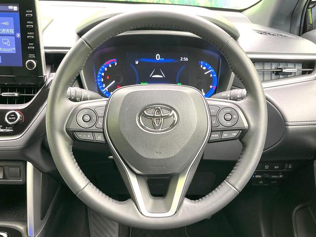 カローラクロス ハイブリッド Z 禁煙車 純正9型ディスプレイ 全方位モニター セーフティセンス レーダークルーズ BSM パワーバックドア シートヒーター オートエアコン LEDヘッド フォグ オートライト スマートキー ETC(11枚目)