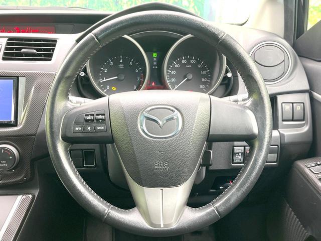 プレマシー 20S 禁煙車 SDナビ バックモニター 両側パワースライドドア ETC スマートキー HIDヘッド オートライト フォグ アイドリングストップ オートエアコン シートリフター スペアタイヤ(12枚目)