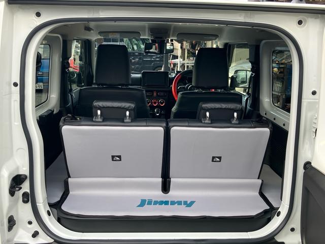 ジムニーシエラ ＪＣ　パートタイム４ＷＤ　ＨＫＳマフラー　ミリタリーグリル　純正ＯＰアンダーガーニッシュ／シートカバー／シートカバー／マッドフラップ　８インチナビＴＶ　バックカメラ　ＥＴＣ　ワンオーナー禁煙記録簿（14枚目）