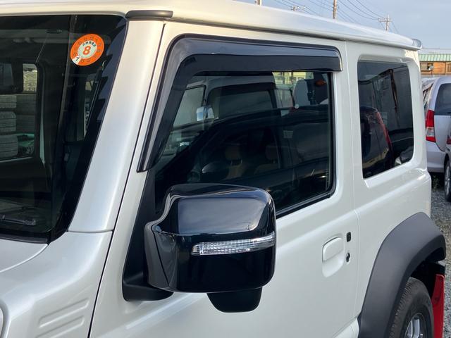 ジムニーシエラ ＪＣ　パートタイム４ＷＤ　ＨＫＳマフラー　ミリタリーグリル　純正ＯＰアンダーガーニッシュ／シートカバー／シートカバー／マッドフラップ　８インチナビＴＶ　バックカメラ　ＥＴＣ　ワンオーナー禁煙記録簿（50枚目）