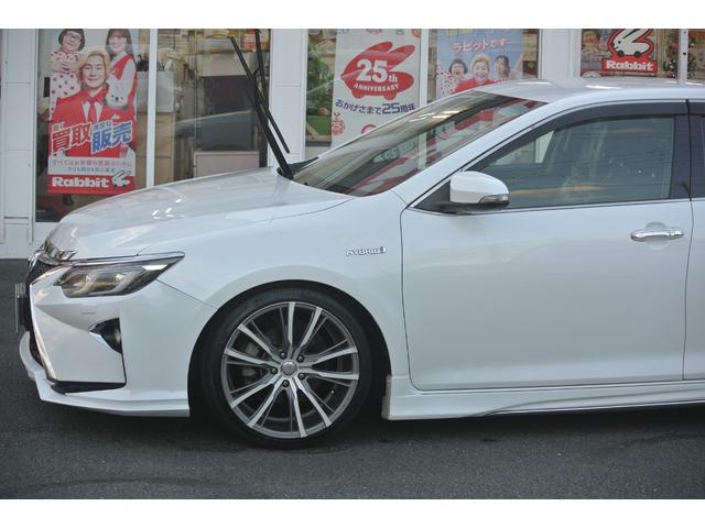 カムリ ハイブリッド　Ｇパッケージ　スピンドルグリルフルエアロ割れ無しテイン車高調１９ＡＷ（3枚目）