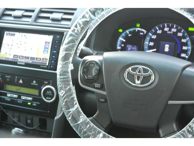 カムリ ハイブリッド　Ｇパッケージ　スピンドルグリルフルエアロ割れ無しテイン車高調１９ＡＷ（10枚目）